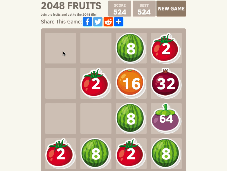 2048 Fruits Screenshot 13