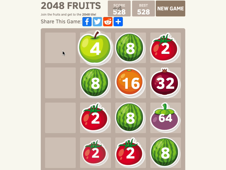 2048 Fruits Screenshot 15 2048 Fruits Screenshot 15