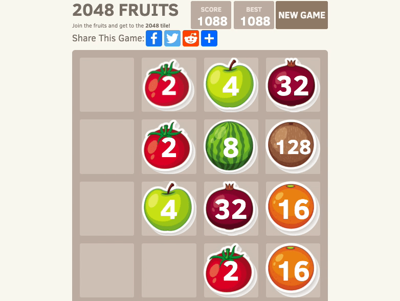 2048 Fruits Screenshot 9 2048 Fruits Screenshot 9