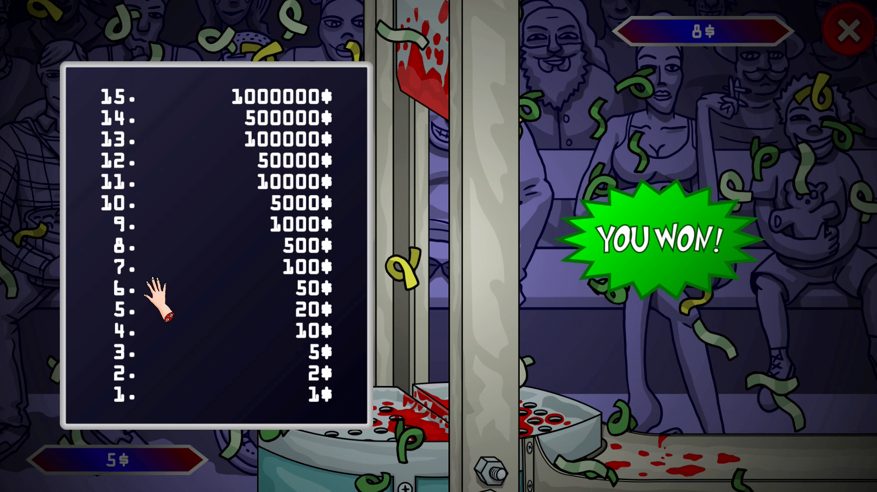 Handless Millionaire Screenshot 5