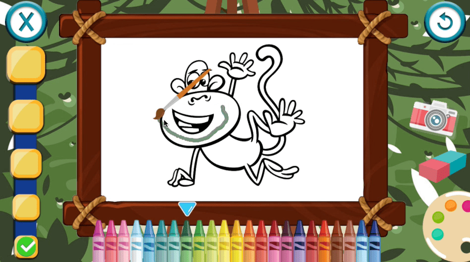 Funny Monkeys Coloring Screenshot 13