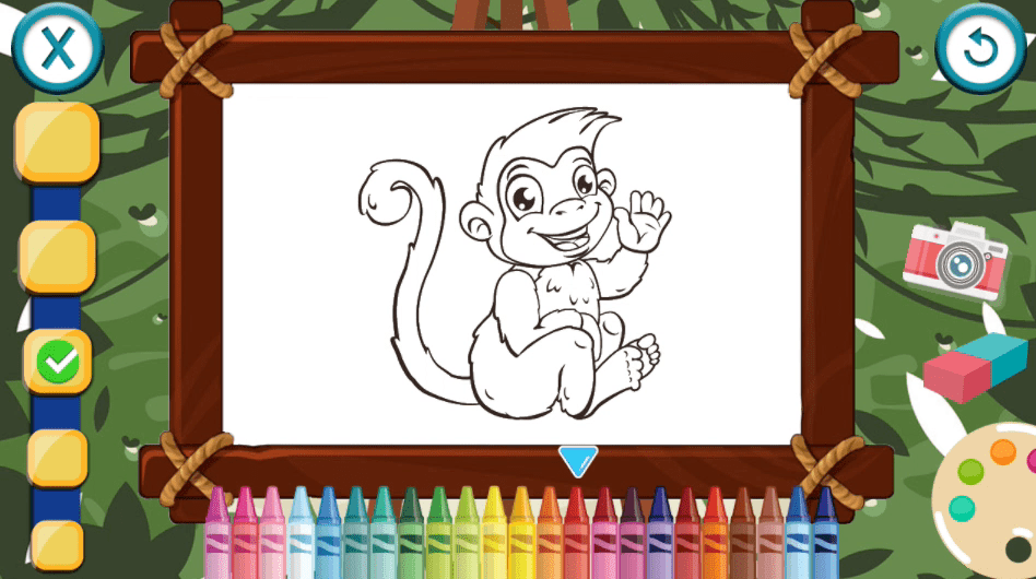 Funny Monkeys Coloring Screenshot 4