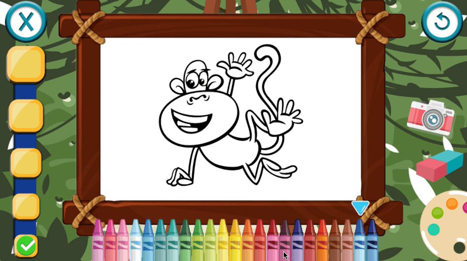 Funny Monkeys Coloring Screenshot 6