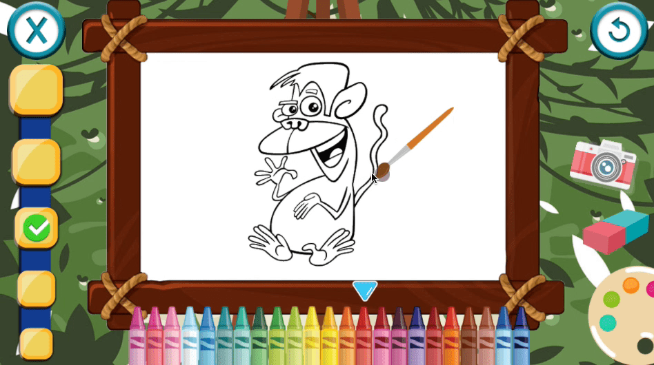 Funny Monkeys Coloring Screenshot 9