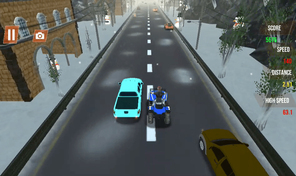 Quad Bike Traffic Racing Mania Screenshot 4 Quad Bike Traffic Racing Mania Screenshot 4