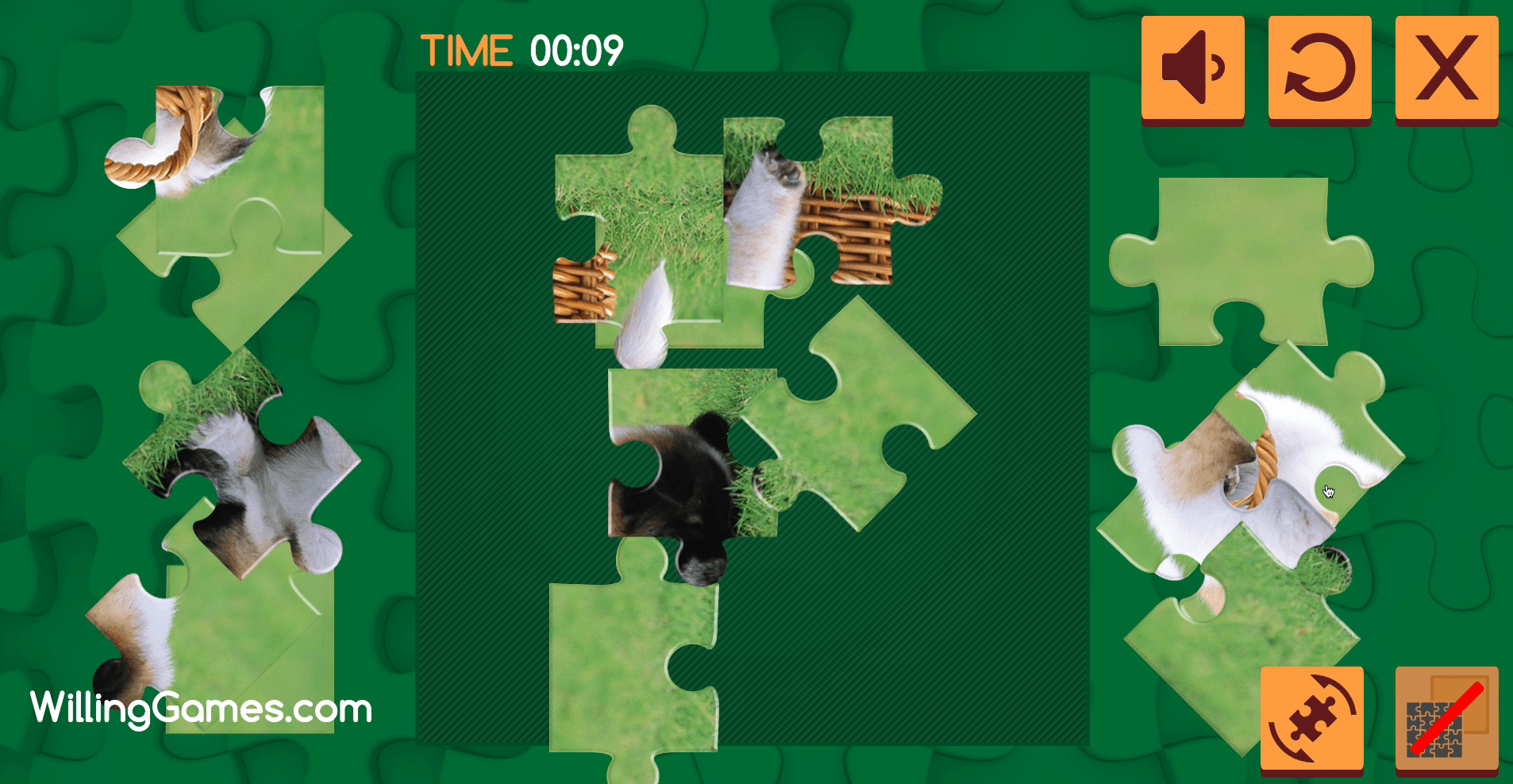 Playful Puppy Outdoor Puzzle Screenshot 5 Playful Puppy Outdoor Puzzle Screenshot 5