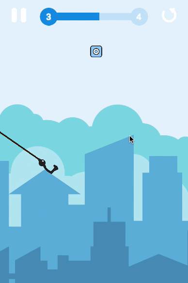 Stickman Swing Star Screenshot 2