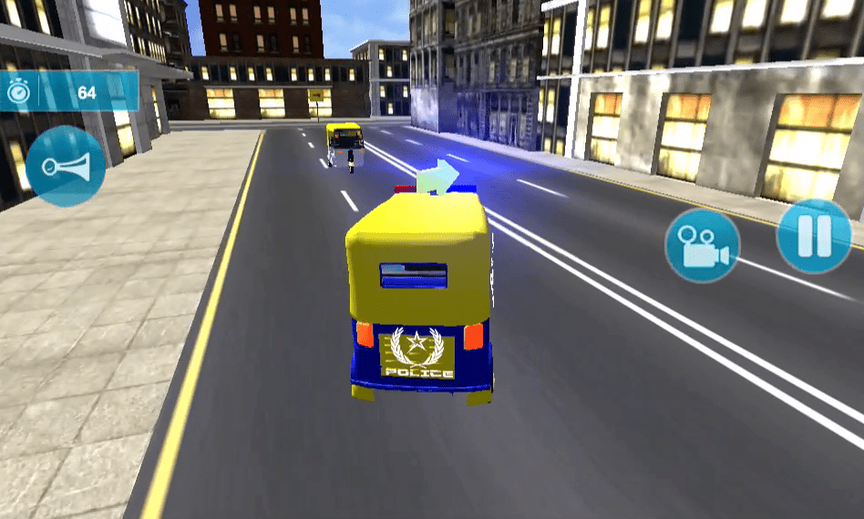 Police Auto Rickshaw Screenshot 3