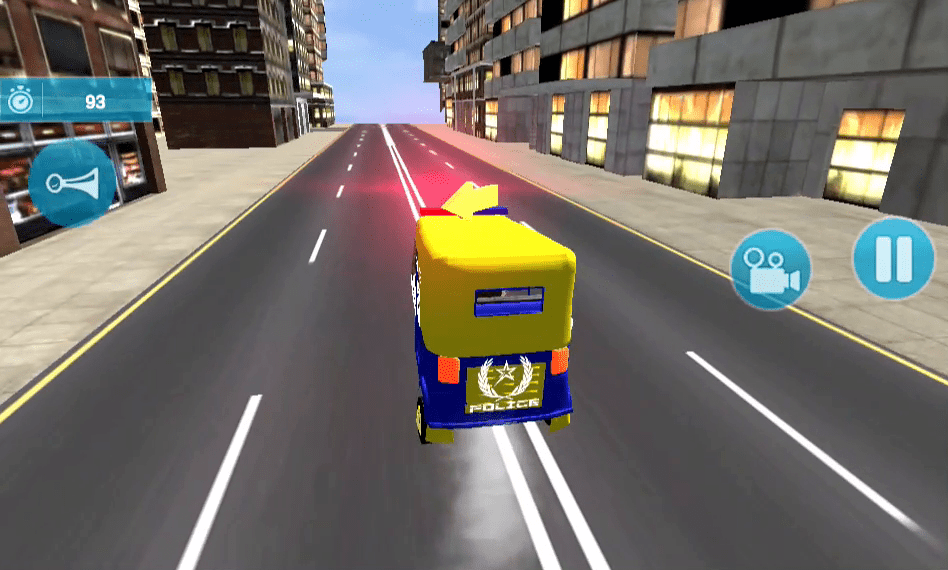 Police Auto Rickshaw Screenshot 7