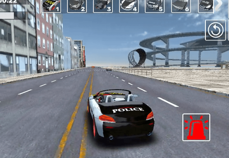 Police Car Stunt Simulation 3D Screenshot 2 Police Car Stunt Simulation 3D Screenshot 2