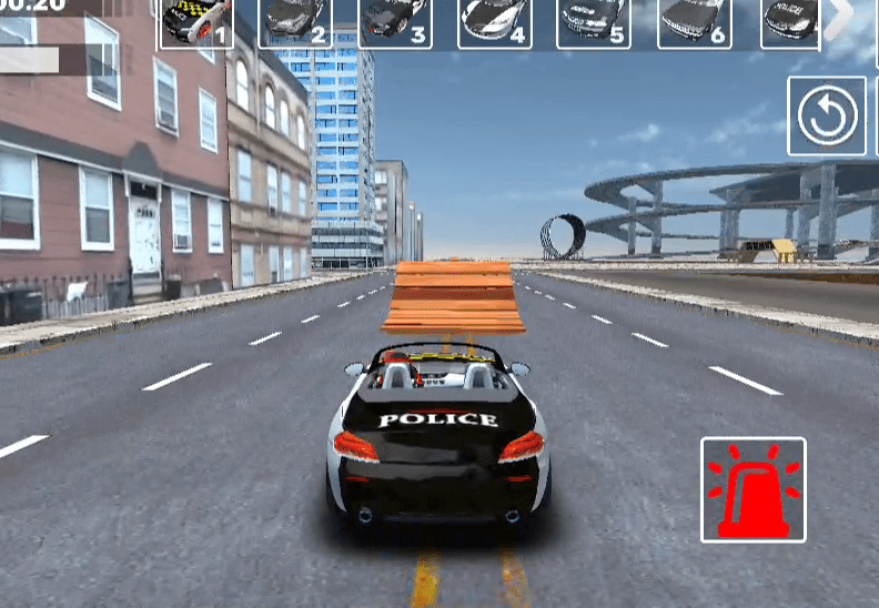 Police Car Stunt Simulation 3D Screenshot 4