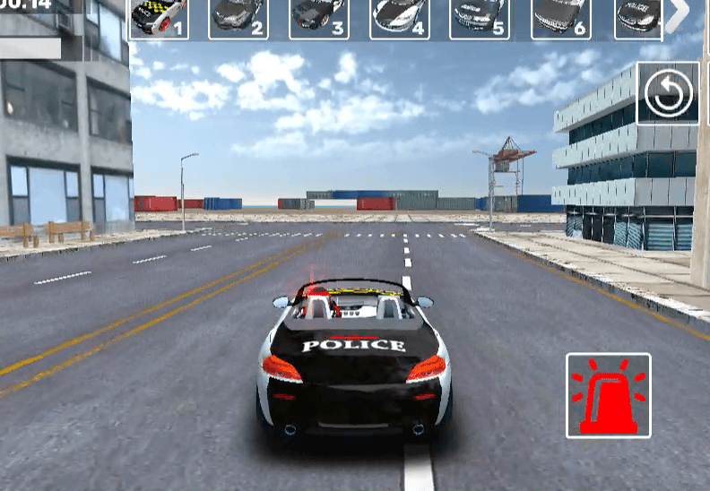 Police Car Stunt Simulation 3D Screenshot 9