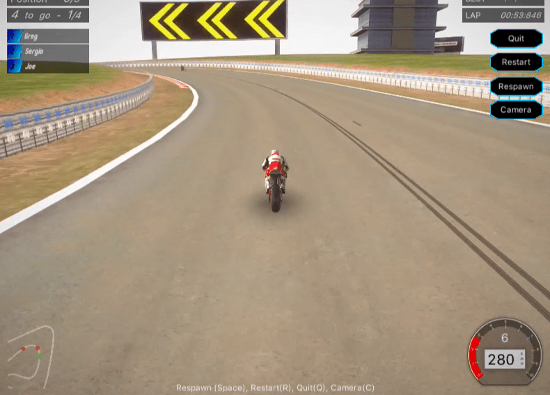 Super Bike Wild Race Screenshot 1
