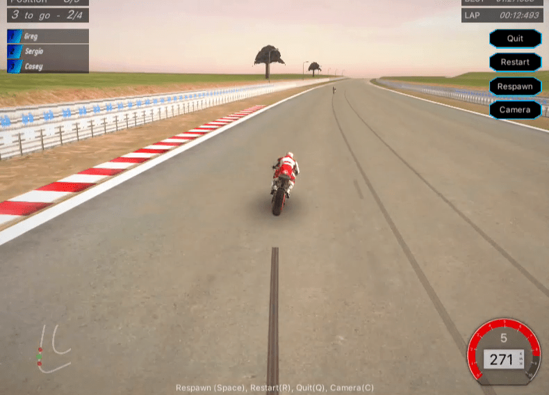 Super Bike Wild Race Screenshot 12