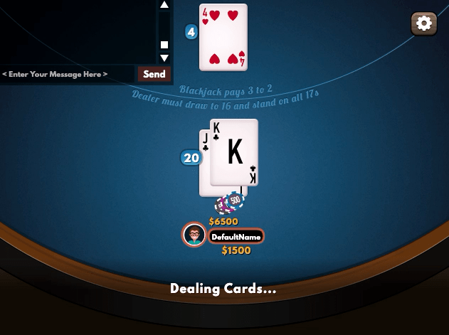 Social Blackjack Screenshot 3 Social Blackjack Screenshot 3