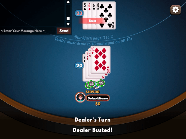 Social Blackjack Screenshot 7 Social Blackjack Screenshot 7