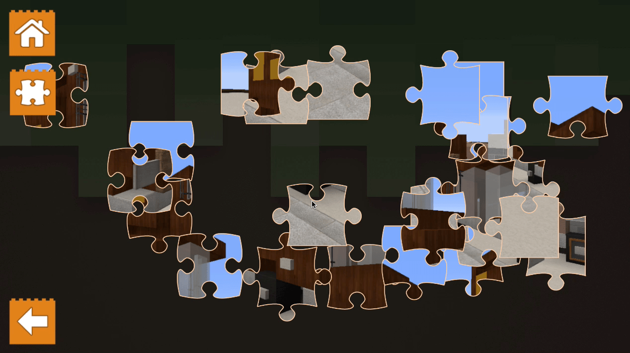 Blockcraft Truck Jigsaw Screenshot 4