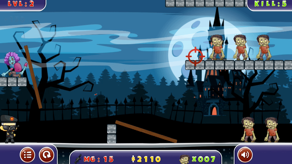 Zombie Shooter 2D Screenshot 1