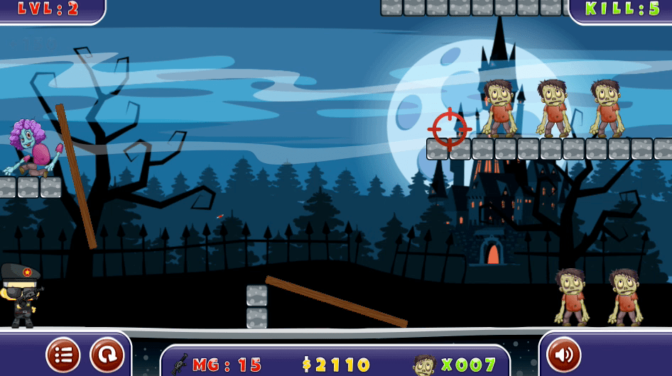 Zombie Shooter 2D Screenshot 1 Zombie Shooter 2D Screenshot 1