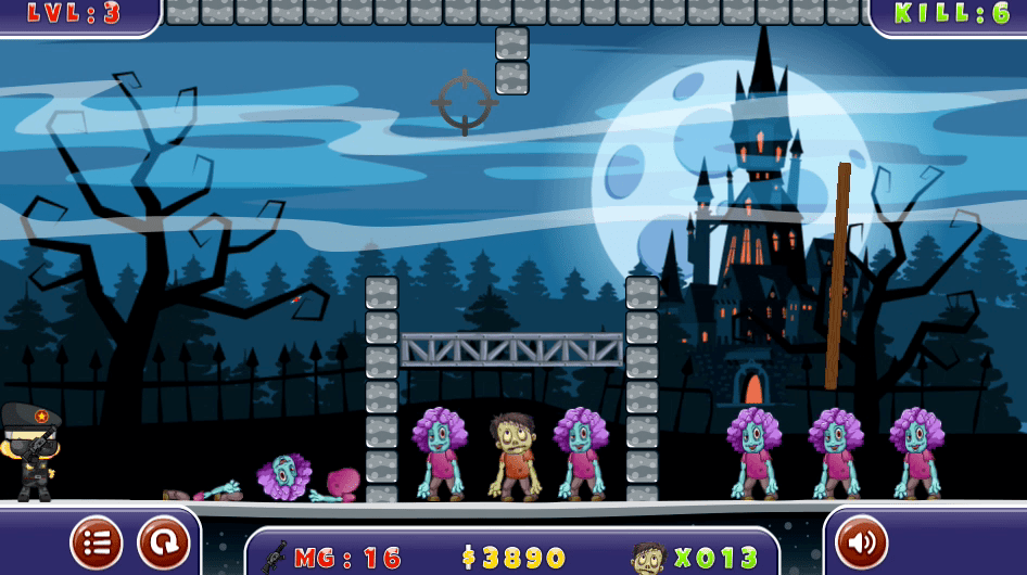 Zombie Shooter 2D Screenshot 4 Zombie Shooter 2D Screenshot 4