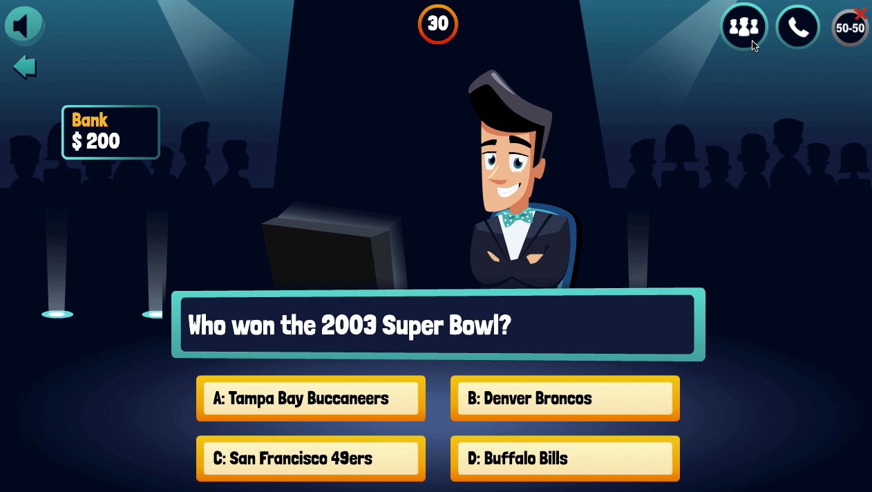 Millionaire Quiz HD Screenshot 1 Millionaire Quiz HD Screenshot 1
