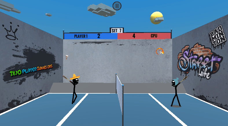 Stickman Sports Badminton Screenshot 2