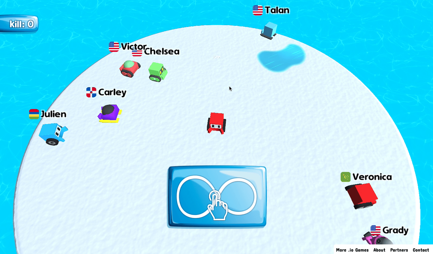 SnowWar.io Screenshot 1