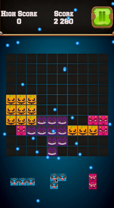 Blocks Puzzle Halloween Screenshot 11