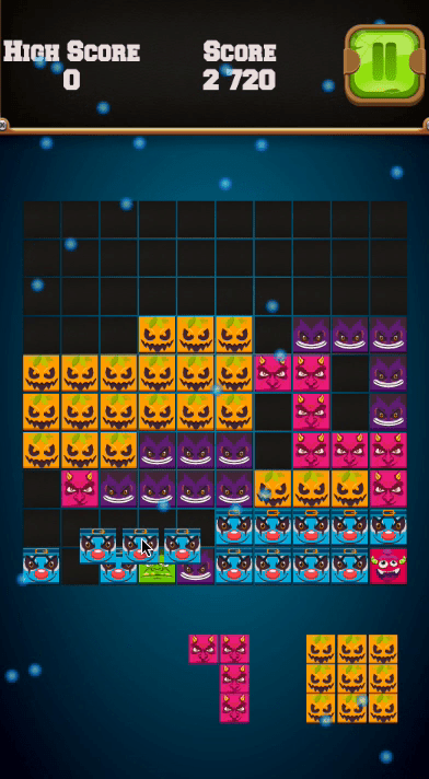 Blocks Puzzle Halloween Screenshot 15