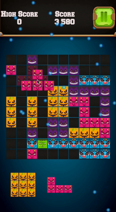 Blocks Puzzle Halloween Screenshot 5 Blocks Puzzle Halloween Screenshot 5