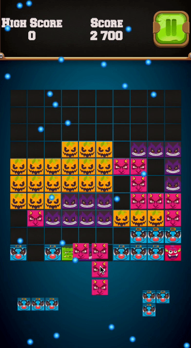Blocks Puzzle Halloween Screenshot 8