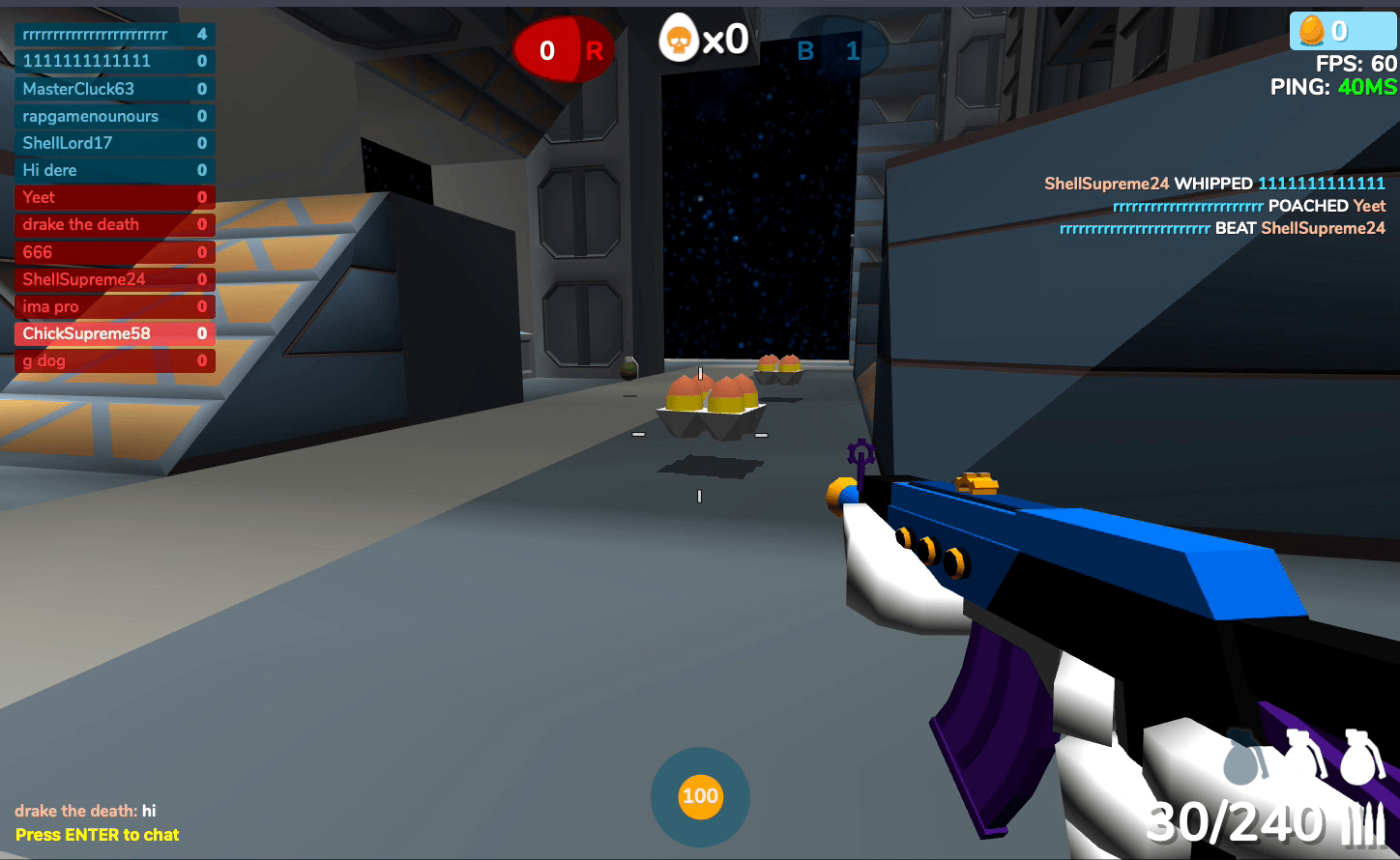 Shell Shockers 🍳 Multiplayer io game