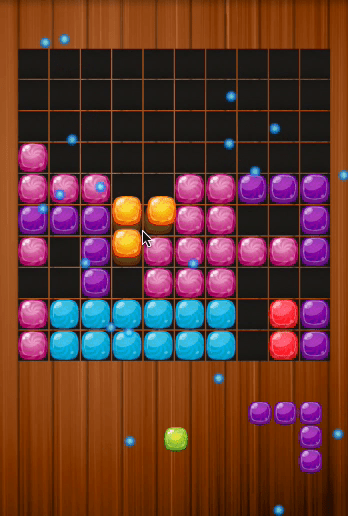 Candy Puzzle Blocks Halloween Screenshot 12