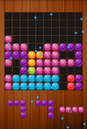 Candy Puzzle Blocks Halloween Screenshot 14