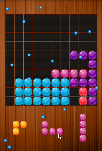 Candy Puzzle Blocks Halloween Screenshot 4