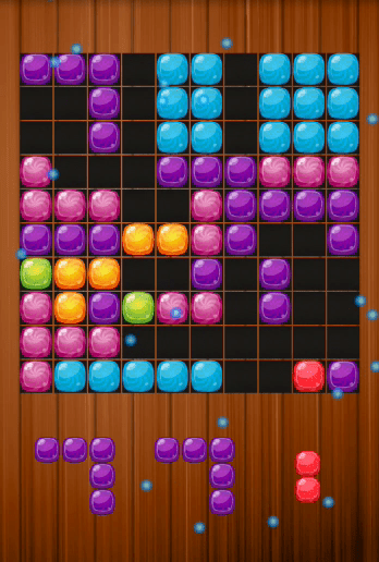 Candy Puzzle Blocks Halloween Screenshot 5