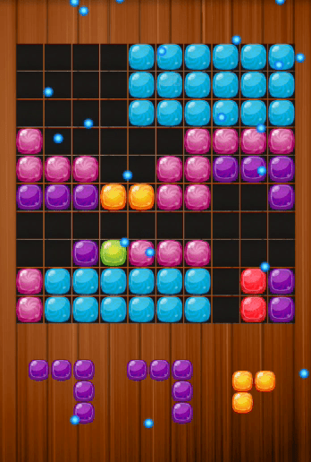 Candy Puzzle Blocks Halloween Screenshot 6