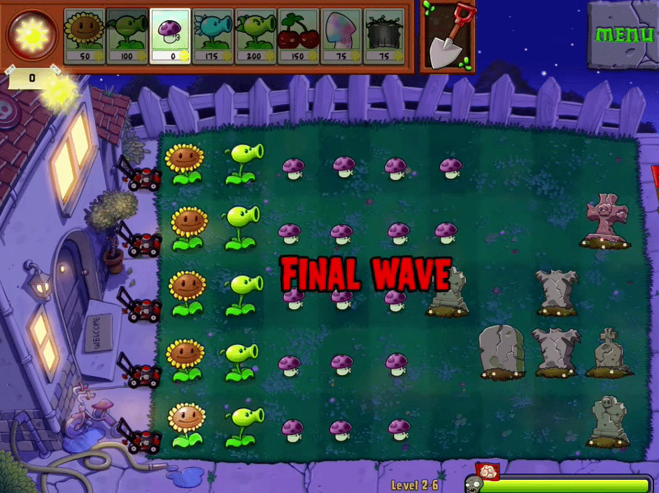 Plants vs. Zombies Screenshot 1 Plants vs. Zombies Screenshot 1
