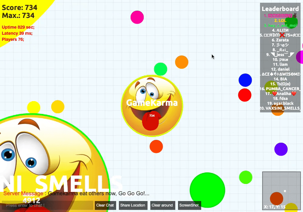 Agar.io Screenshot 10