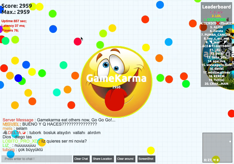 Agar.io Screenshot 11