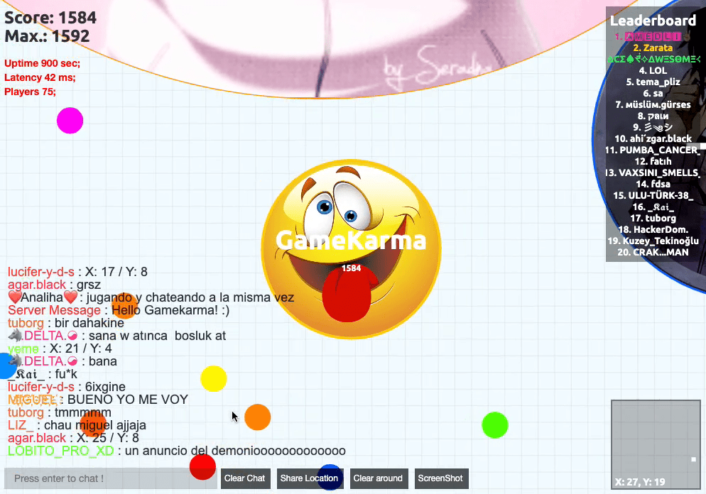 Agar.io Screenshot 4