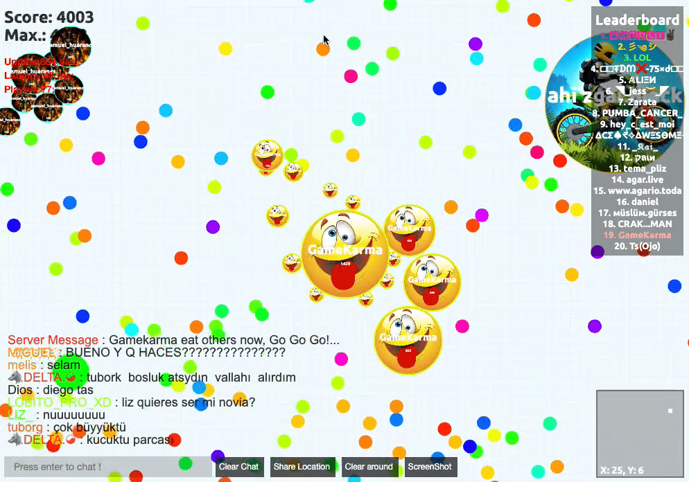 Agar.io Screenshot 7 Agar.io Screenshot 7