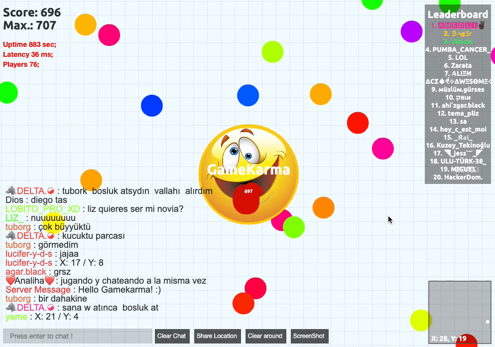 Agar.io Screenshot 9 Agar.io Screenshot 9