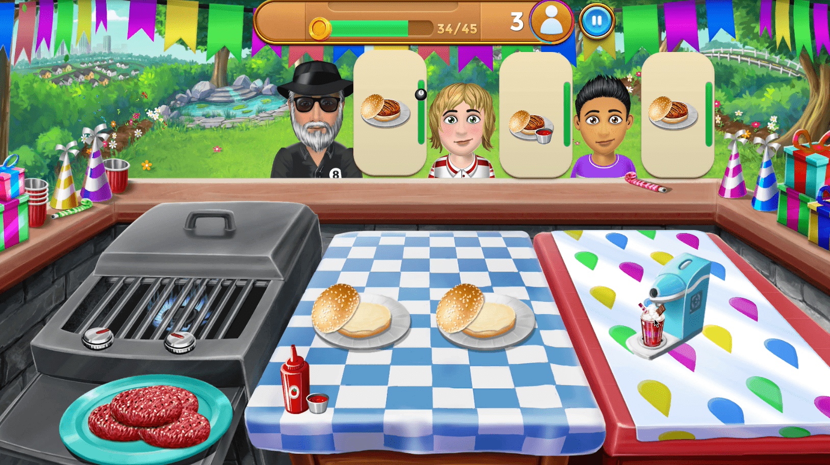 Virtual Families Cook Off Screenshot 1