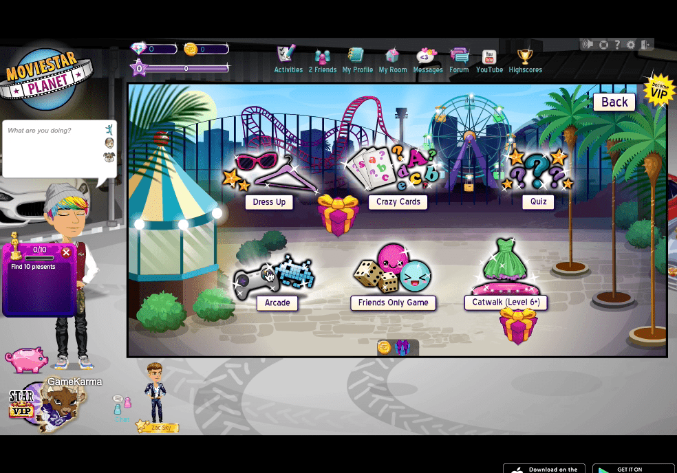 Moviestarplanet Screenshot 1 Moviestarplanet Screenshot 1