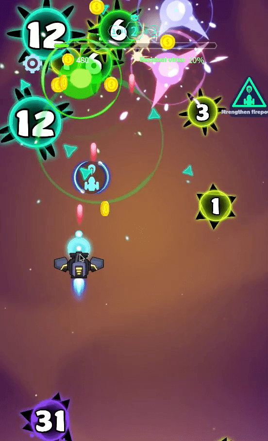 Galaxy Attack Virus Shooter Screenshot 5