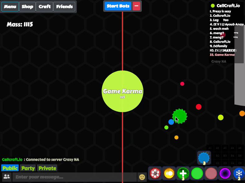 Cellcraft.io Screenshot 12 Cellcraft.io Screenshot 12