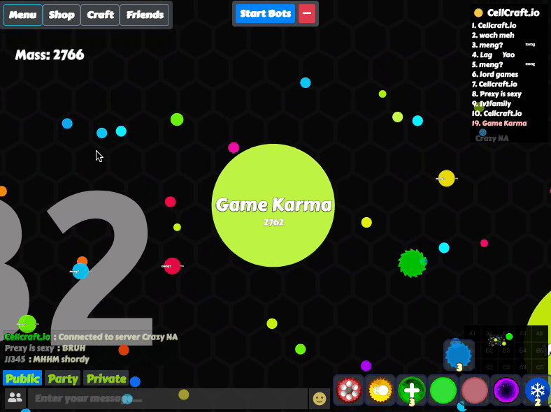 Cellcraft.io Screenshot 14 Cellcraft.io Screenshot 14