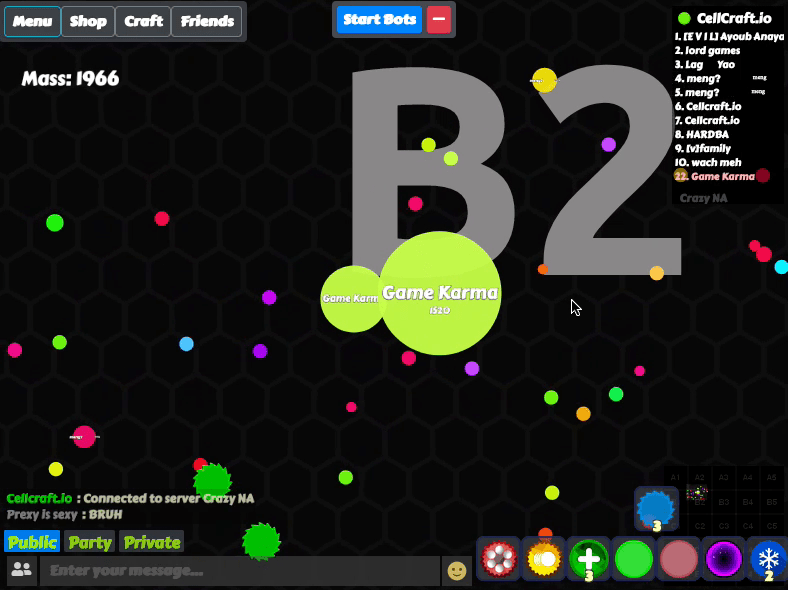 Cellcraft.io Screenshot 3 Cellcraft.io Screenshot 3