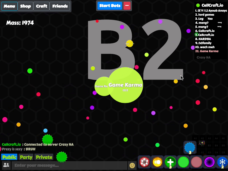 Cellcraft.io Screenshot 9 Cellcraft.io Screenshot 9